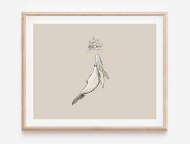 Jonah and the Whale Digital download printable art